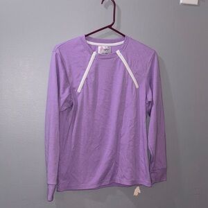 Comfychemo size small purple blouse